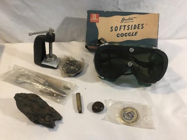 Sportsman lot- Softsides goggles, fossil, trap sh.