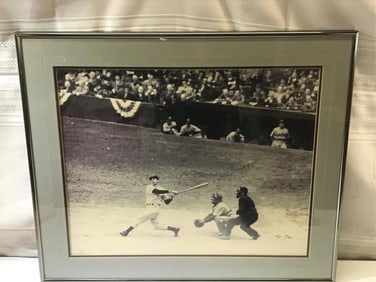 Joe DiMaggio Signed “The Yankee Clipper?? Photo