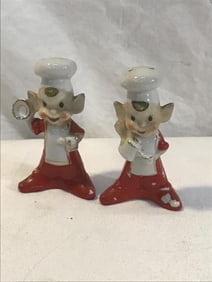 Vtg. Pixie Elves S&P Shakers- Japan