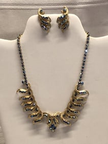 Vintage Necklace and Earrings Jewelry set