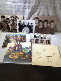 Beatles LPs , Posters and Calendar