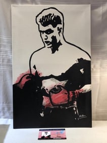 Original Acrylic on Canvas “Ivan Drago?? - Signed