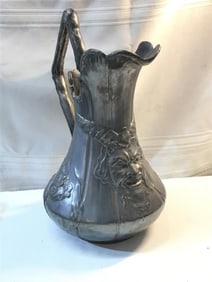 Kayserzinn Pewter Pitcher in Art Nouveau Style