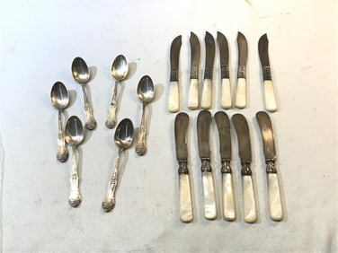 Tiffany & Co. Spoons, Meriden Cutley Co. and Dani