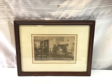 20th Century Wallace Nutting Framed Print