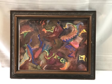 Carol Haerer La Fleur Original Oil on Paper