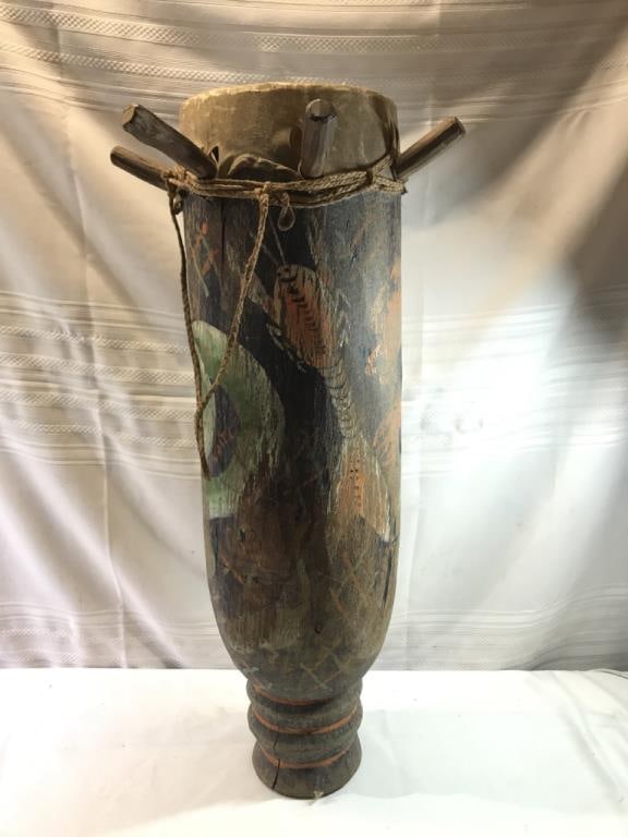 African Chokwe Drum (1 of 8)