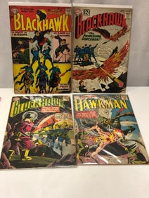 1960’s DC Blackhawk/ Hawkman Comic Books