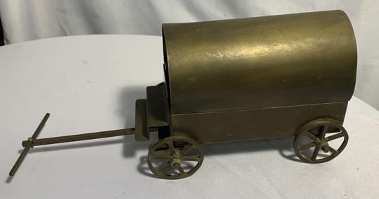 Vtg. Handmade/ Handcrafted Congesta Prarie Wagon