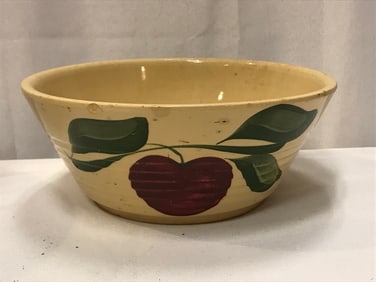 Vintage Watt Pottery Apple Bowl