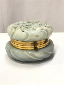 Antique CF Monroe Wave Crest Dresser Box