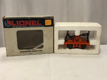 Vtg. Lionel Operating Hand Car