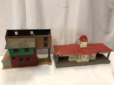Lionel Coaling Station and Noma Announcing Station