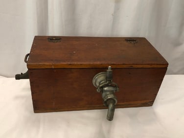 Antique Wood Single Beer Jockey Box