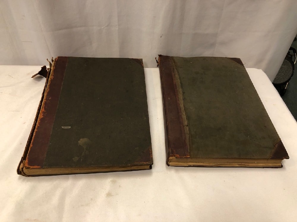2 Antique Colliers Weekly Illustrated Journals: 2 Antique Colliers Weekly Illustrated Journals 1897 & 1898 - Books are 16” x 11 1/2”