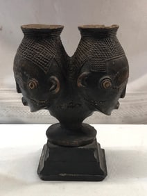 19th Century Kuda Double Head Palm Wine Cup