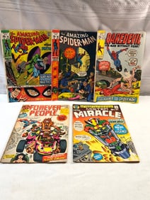 Vtg. DC & Marvel Comic Books