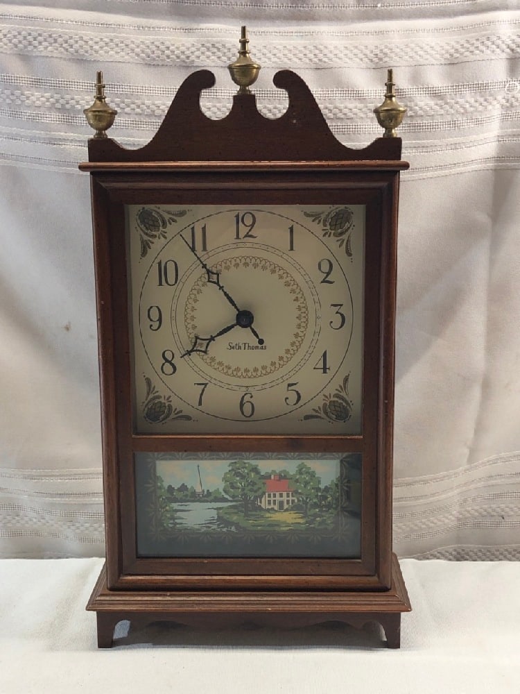 Seth Thomas Mantel Chime Clock (1 of 4)