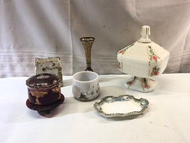 Mixed Vintage Glass Lot