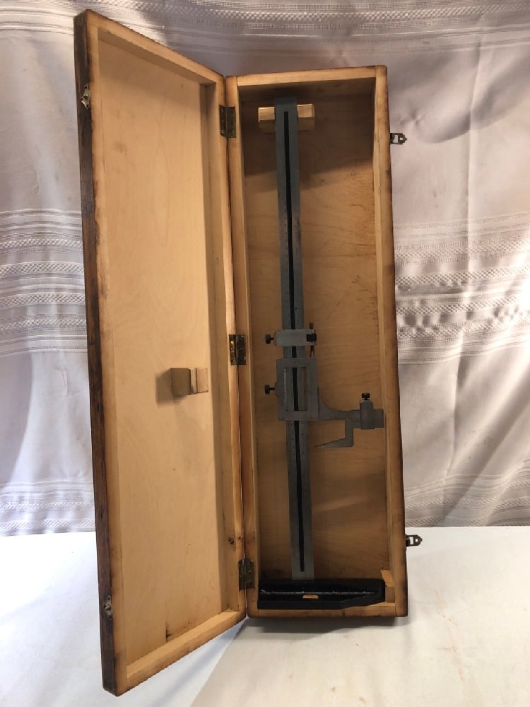 Vtg. Kunkel Height Gauge/ Caliper (1 of 6)
