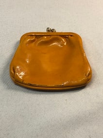 Vtg. Dooney & Bourke Frame Wallet