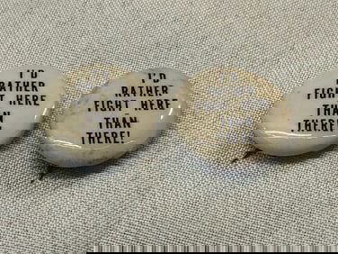 2 Vtg. Vietnam Ali War Pins