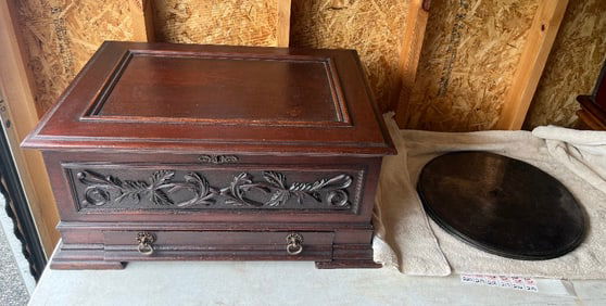 19th Century Stella Music Box with Discs