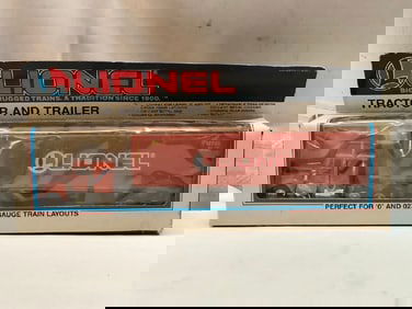 Lionel #6-12725 Die Cast Tractor and Trailer