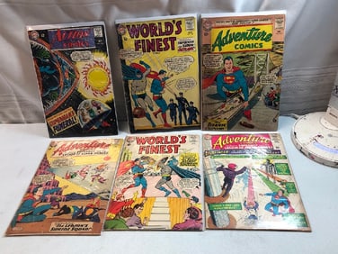 Vtg. Superman DC Comic Books