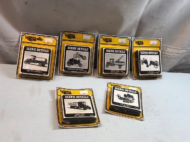 HO Railroad Woodland Scenics Model Kits