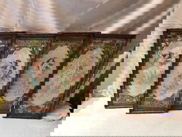 1905 Anheuser Busch Four Seasons Lithos