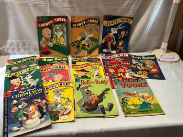 Vtg. Dell Comic Books