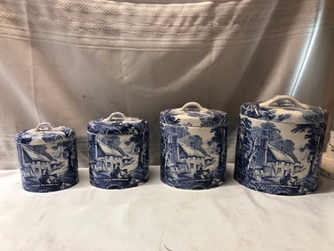 James Kent “Old Foley?? Canister Set