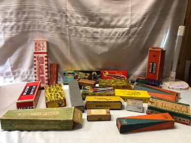 Vtg. Train Boxes