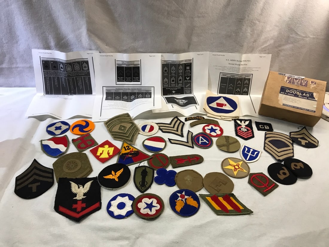 Vtg. US Military Patches (1 of 9)