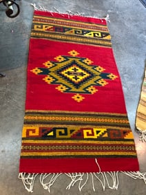 Aztec Wool Rug Runner