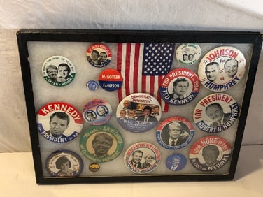 Vtg. Campaign Buttons