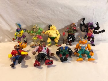 Figurines From Teenage Mutant Ninja Turtles