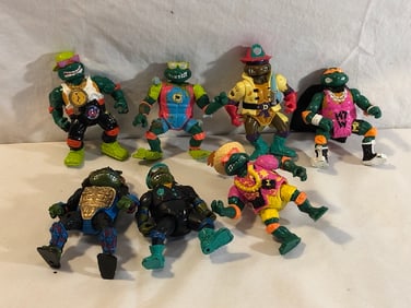 Vintage TMNT Figurines