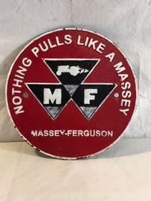 Cast Iron Massey Ferguson Sign