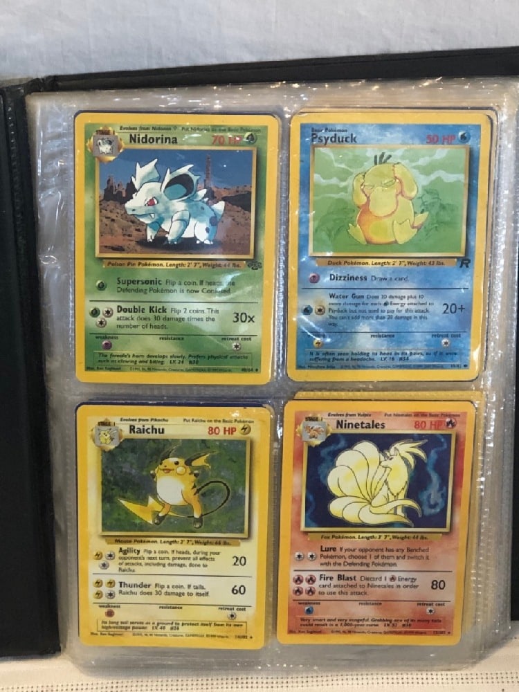 Pokémon Cards in Binder (1 of 16)