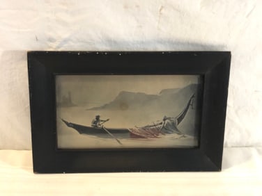 Antique Mystical Artwork signed Falero