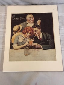 24 Norman Rockwell Orange Crush Prints