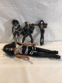 Vtg. Kiss Figurines
