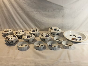 Royal Worcester England Palmyra “Bride of Desert?? Serving Dishes