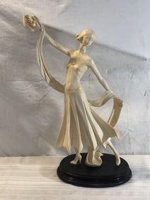 Art Deco Style Sculpture of Dancing Woman