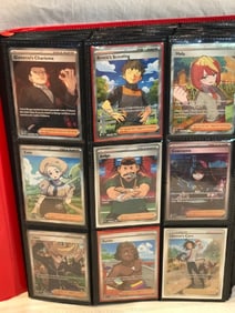 Pokémon Cards in Binder