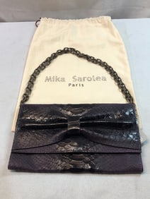 Mika Sarolea Bowsnake Clutch Purse