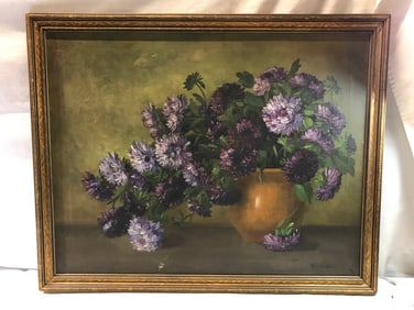 H. L. Sanger Signed/Framed Oil on Canvas