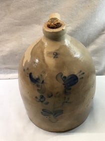 Antique 2 Gallon Stoneware Jug
